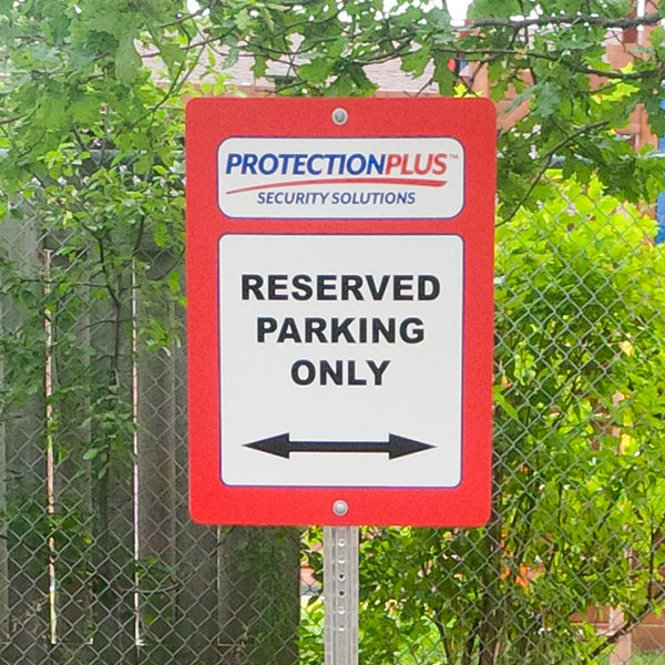 custom parking signs