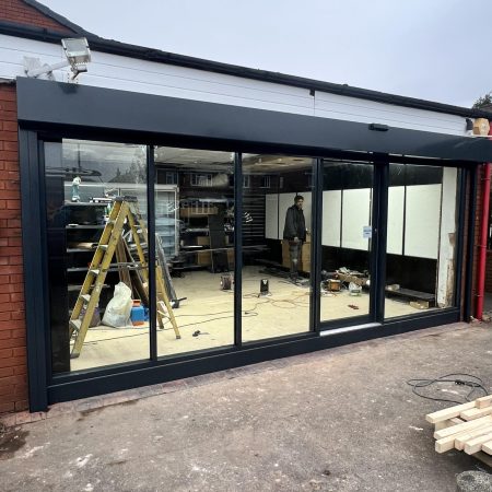 Toughened Glass Shopfronts