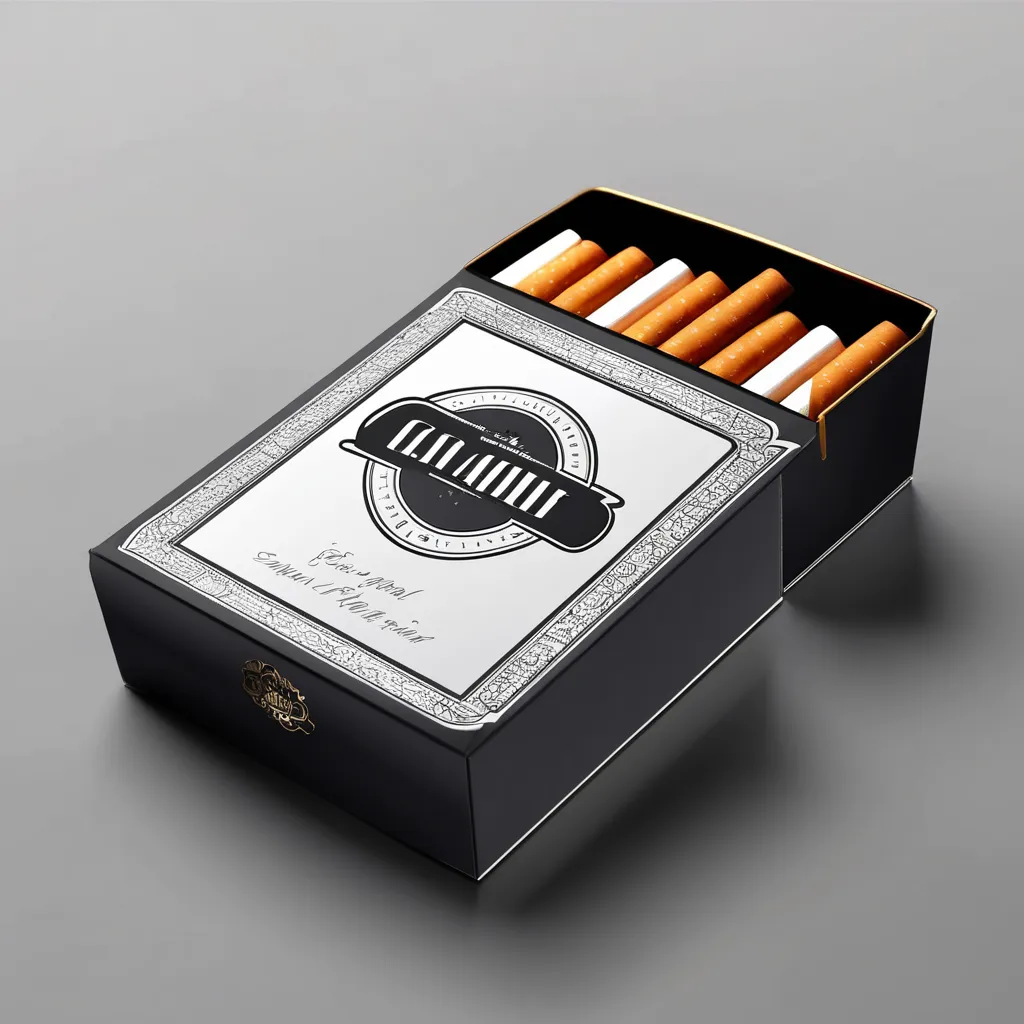 Custom empty Cigarette boxes