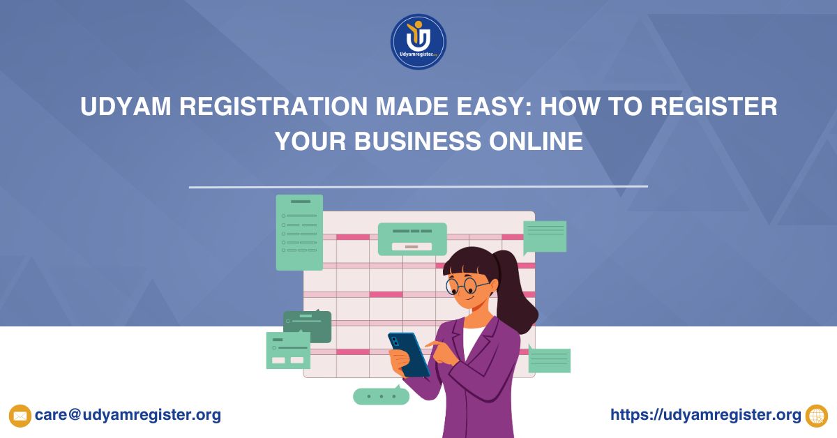 Udyam Registration Made Easy How to Register Your Business Online