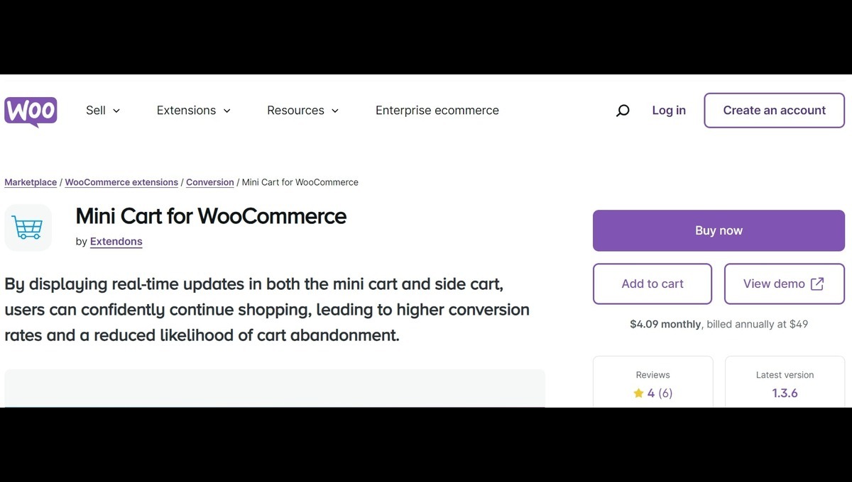 WooCommerce Minicart