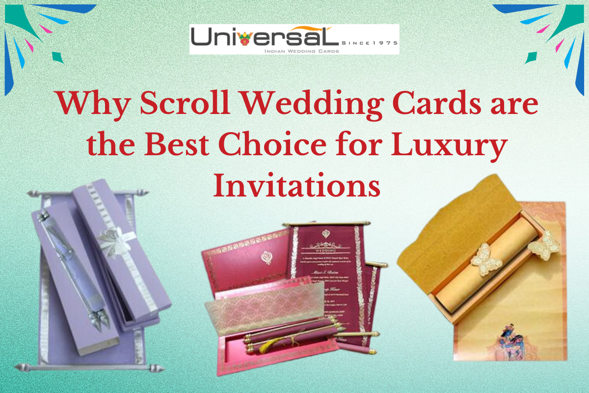 Scroll Wedding Cards