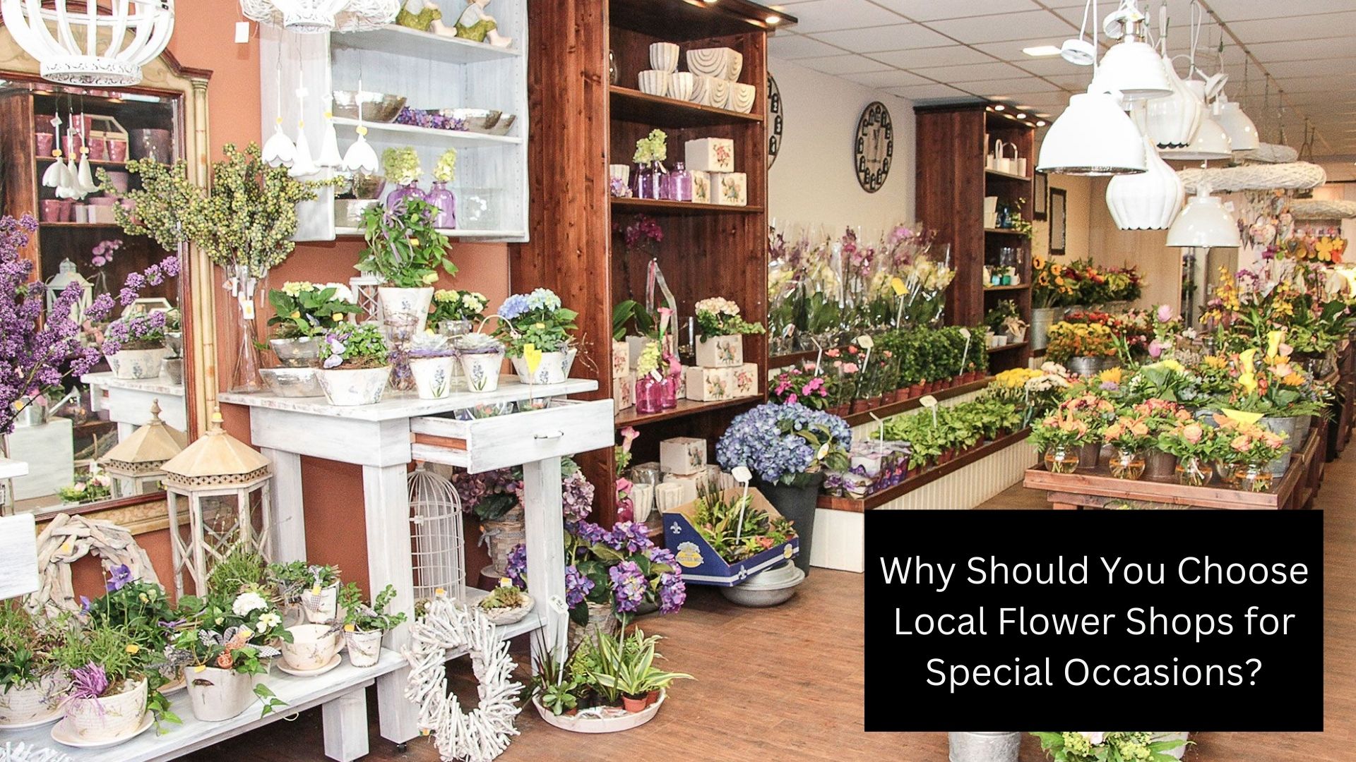 Why Should You Choose Local Flower Shops for Special Occasions