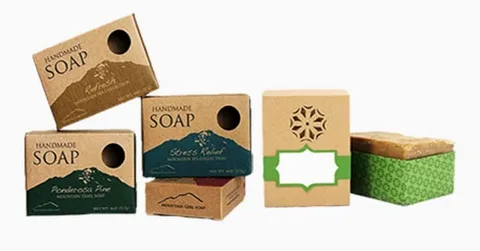 Custom soap box packaging