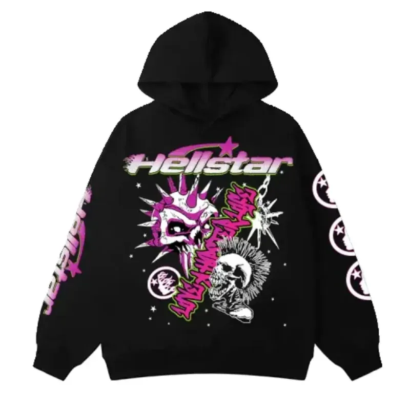 Hellstar Hoodie captures attention with its striking design