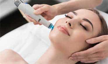 Hydrafacial treatment