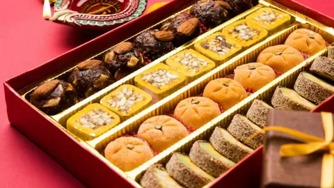 Custom Mithai Boxes