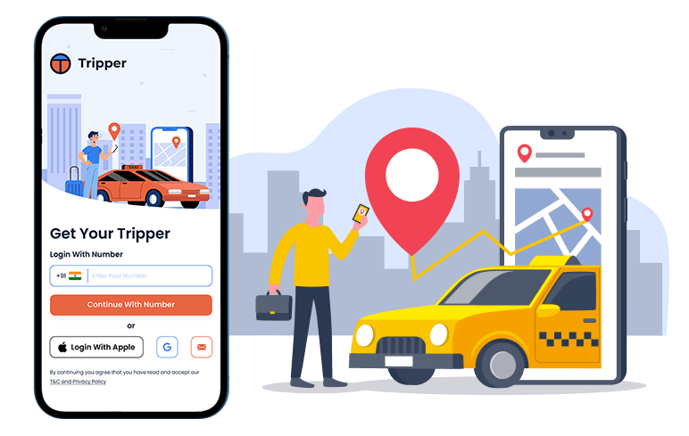 taxi app development