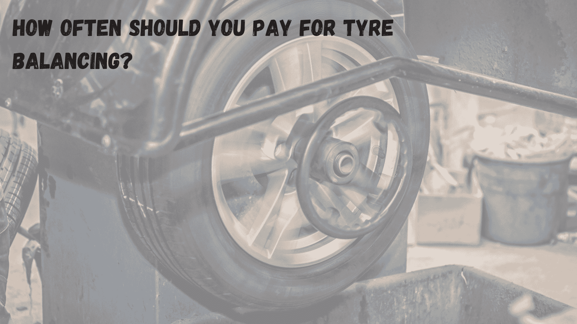 Tyre Balancing Price