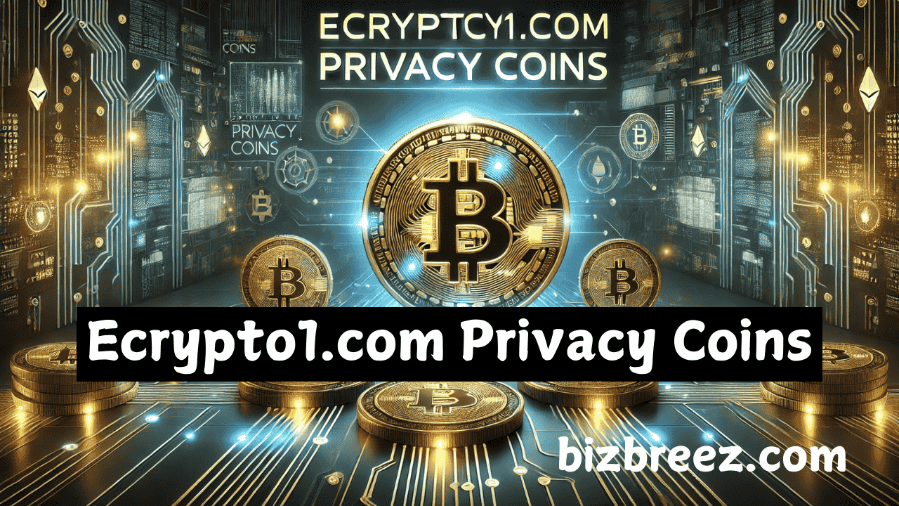 Ecrypto1.com Privacy Coins: The Future of Secure and Anonymous Transactions