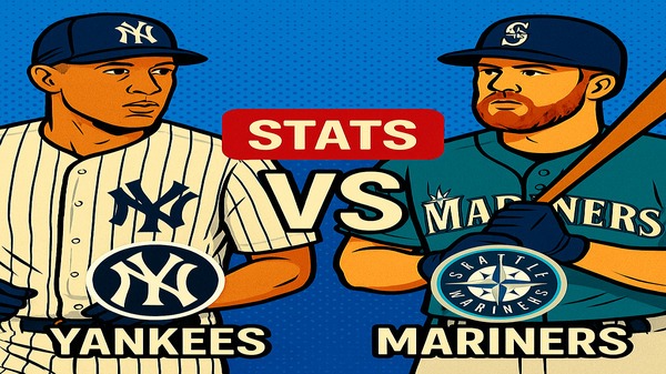 Seattle Mariners vs New York Yankees Match Player Stats
