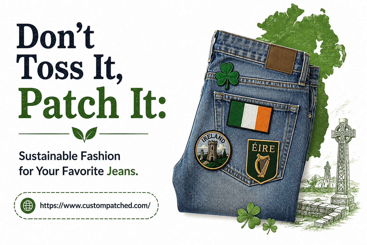 Don’t Toss It, Patch It: Sustainable Fashion for Your Favorite Jeans.