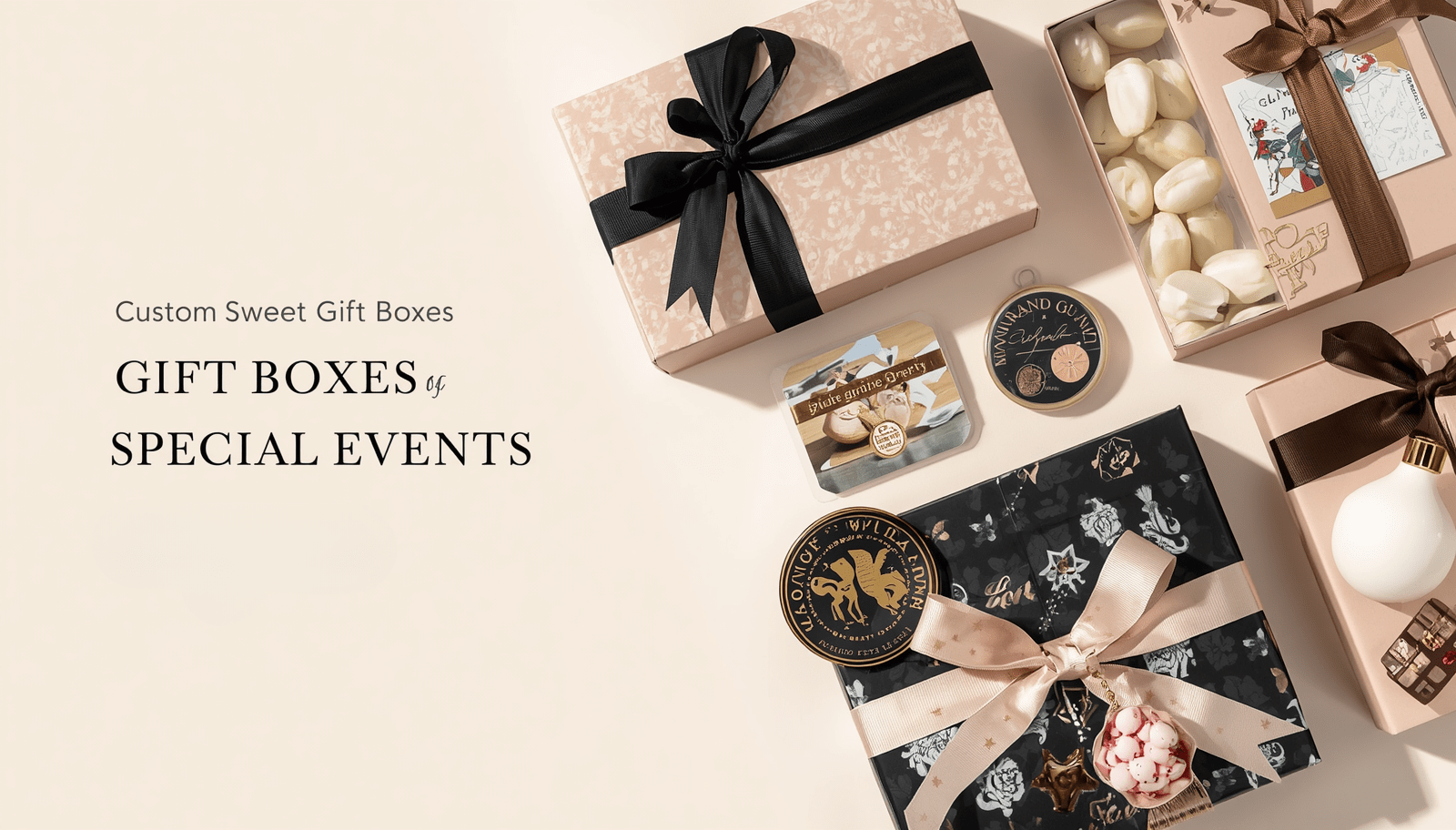 Unique Custom Sweet Gift Packaging Boxes for Special Events